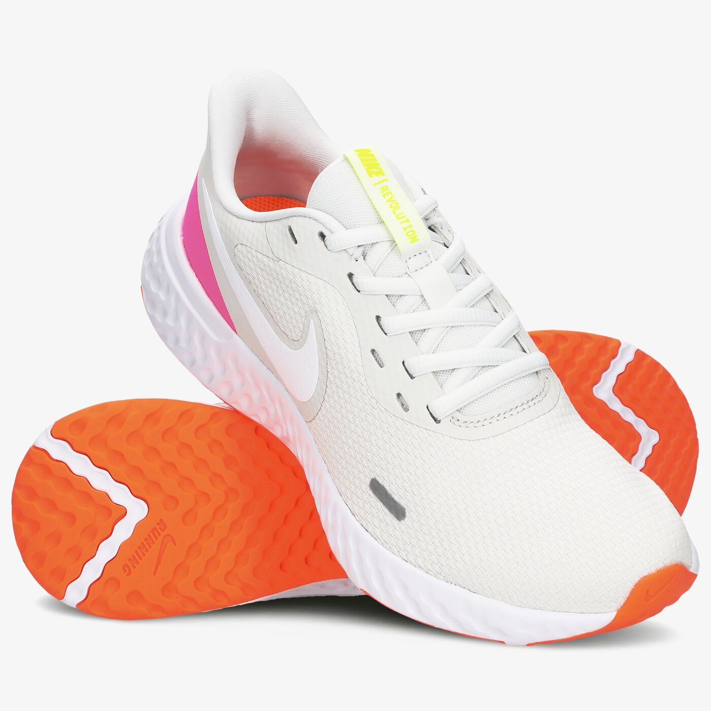 Buty do biegania damskie NIKE REVOLUTION 5 bq3207-007 kolor biały