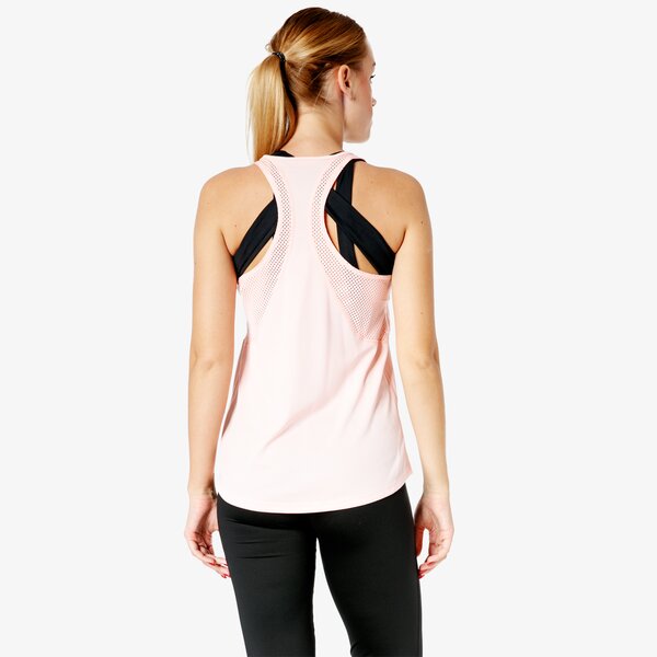 Top damski NIKE TANK RUN 890351646 kolor różowy