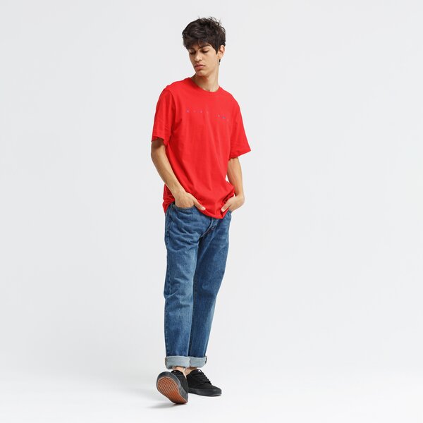 Koszulka męska NIKE T-SHIRT SS M NSW SS FTWR 1 bv7551-657 kolor czerwony