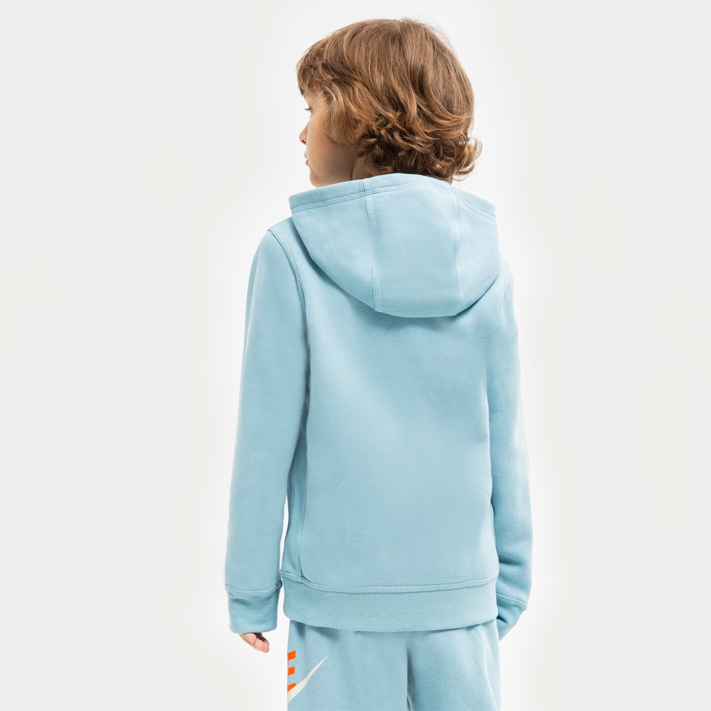 Bluza dziecięca NIKE BLUZA SPORTSWEAR CLUB FLEECE BOY cj7861-494 kolor niebieski