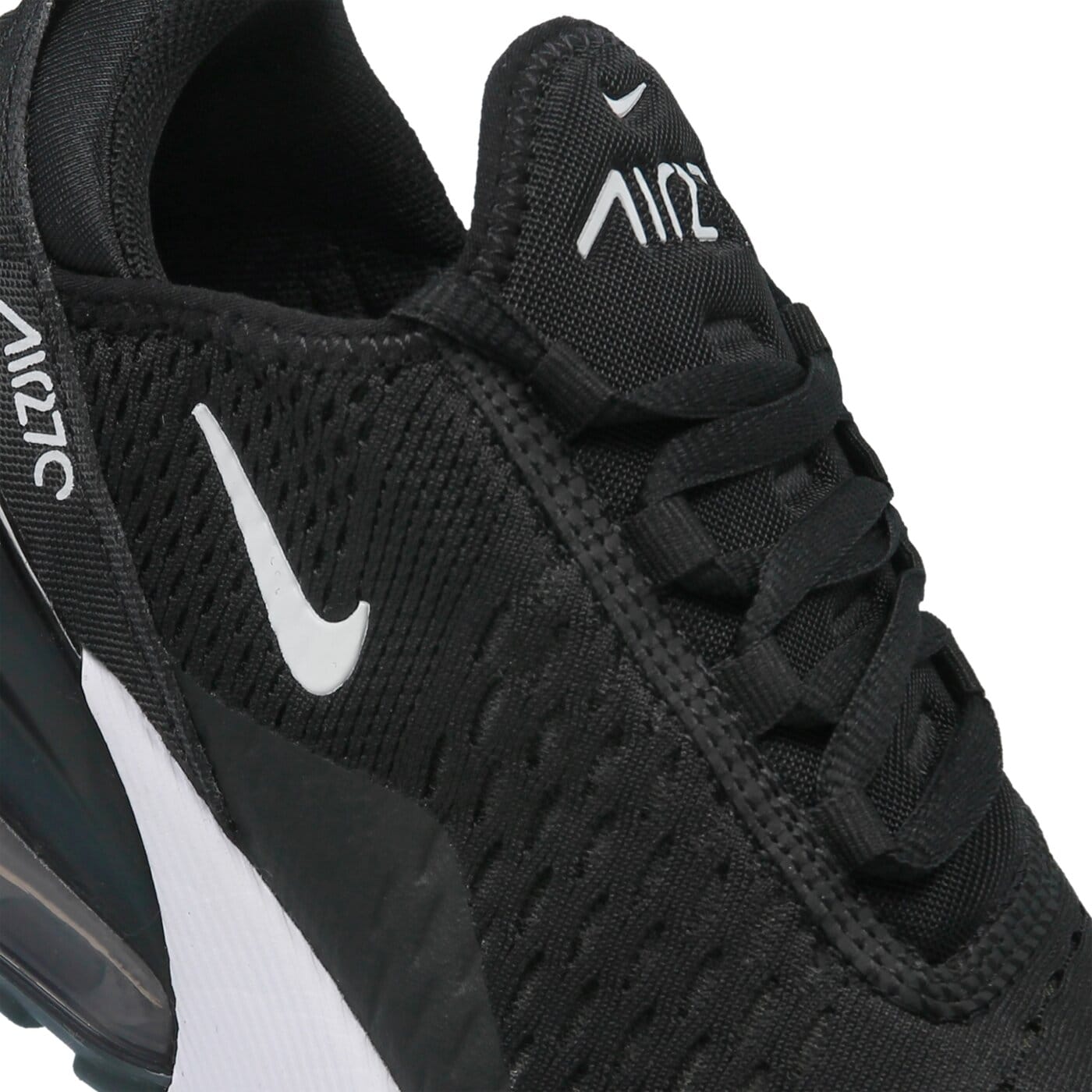 Buty sportowe damskie NIKE AIR MAX 270 BLACK WHITE  ah6789-001 kolor czarny