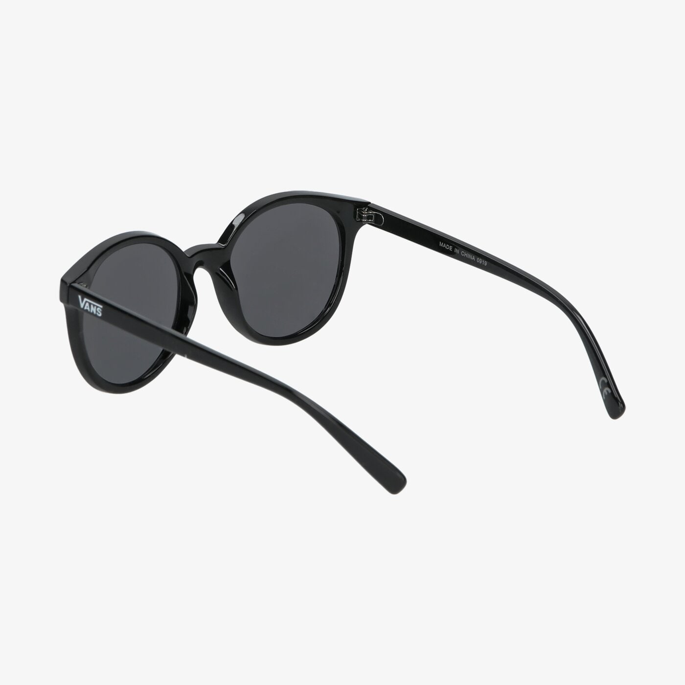 Okulary przeciwsłoneczne damskie VANS OKULARY WM RISE AND SHINE SUNGLASSES BLACK/SMOKE LENS vn0a4dswv441 kolor czarny