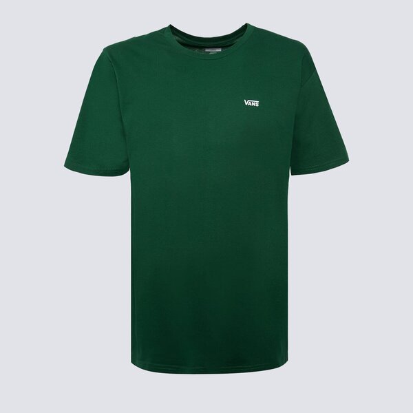 Koszulka męska VANS T-SHIRT MN LEFT CHEST LOGO TEE EDEN-WHITE vn0a3czebw61 kolor zielony