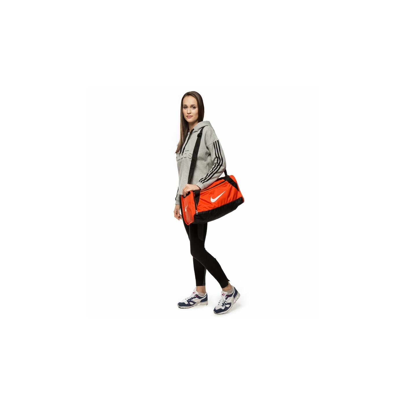 NIKE TORBA BRASILIA 6 X-SMALL DUFFEL ba4832683 kolor czerwony