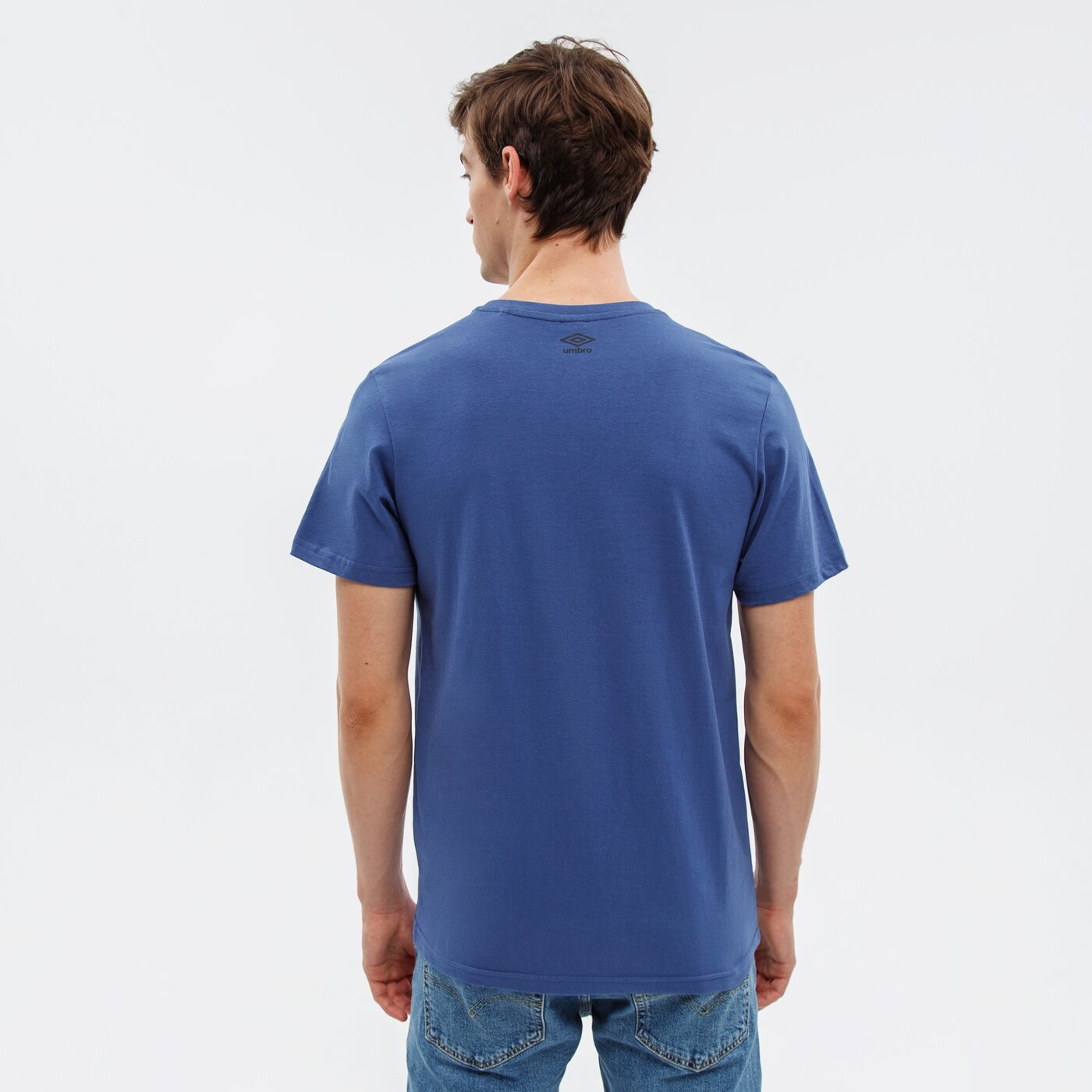 Koszulka męska UMBRO T-SHIRT MARLON ul122tsm90005 kolor niebieski