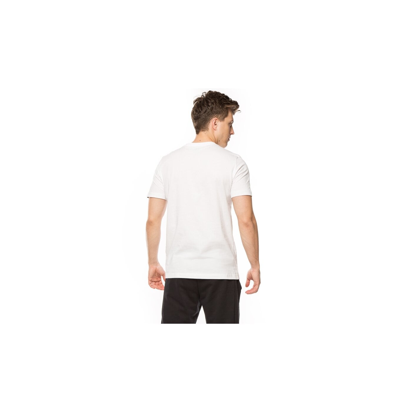 Koszulka męska PUMA T-SHIRT FUN BIG LOGO GRAPHIC 83657302 kolor biały