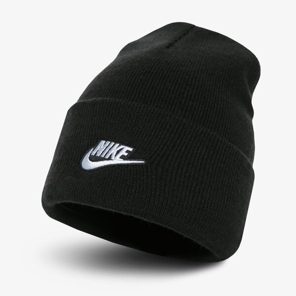 Czapka zimowa damska NIKE CZAPKA ZIMOWA U NSW CUFFED BEANIE UTILITY ci3233-010 kolor czarny