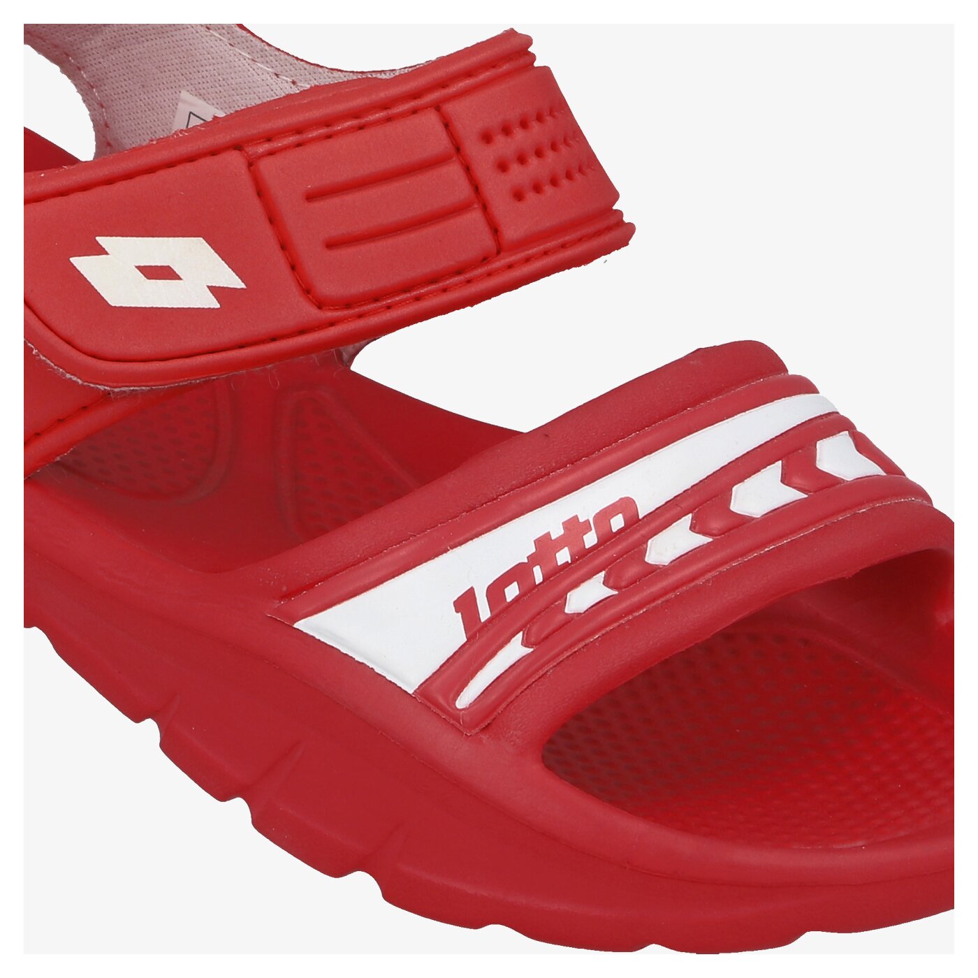Sandały dla dzieci LOTTO ANTIBES CL     r6310 kolor czerwony