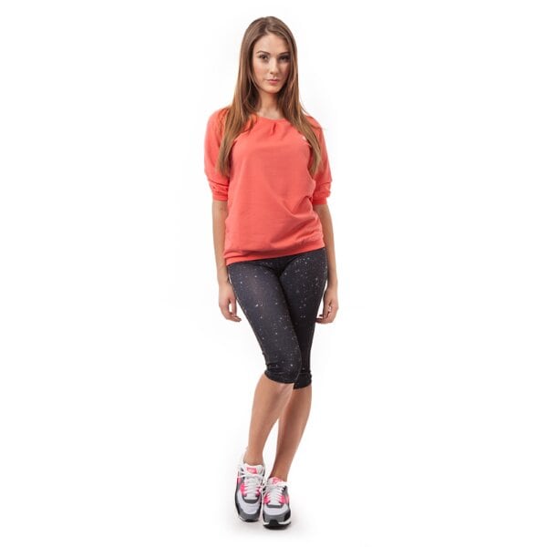 Bluza damska LOTTO BLUZA SWEAT ASIA W r4047 kolor pomarańczowy