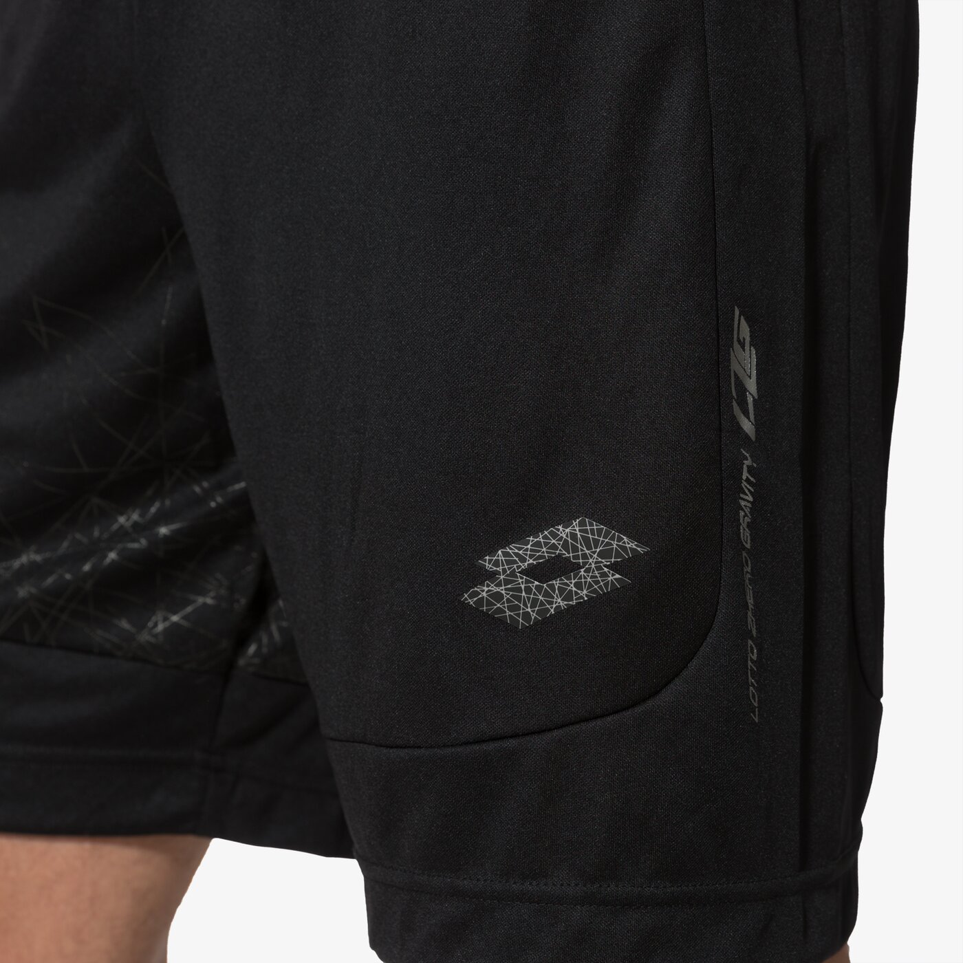 Spodenki męskie LOTTO SHORTY GRAVITY IV s6922 kolor czarny