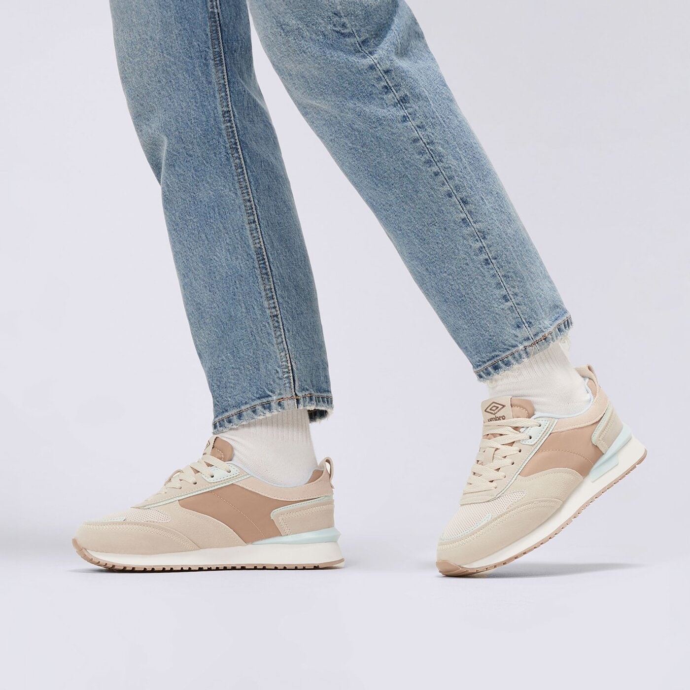 Buty sportowe damskie UMBRO STELLA umwl224004 kolor beżowy