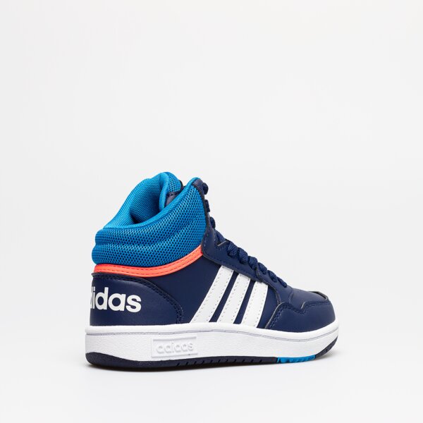 Buty dziecięce ADIDAS HOOPS MID 3.0 K gw0400 kolor granatowy