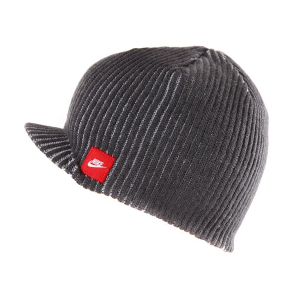 Czapka zimowa damska NIKE CZAPKA RIB PEAK BEANIE WERE 603847060 kolor szary