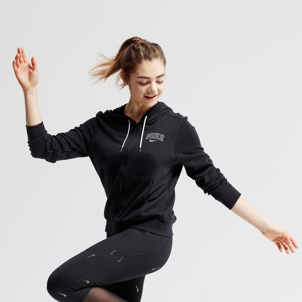 Bluza damska NIKE BLUZA W NSW FZ VRSTY av8300-010 kolor czarny