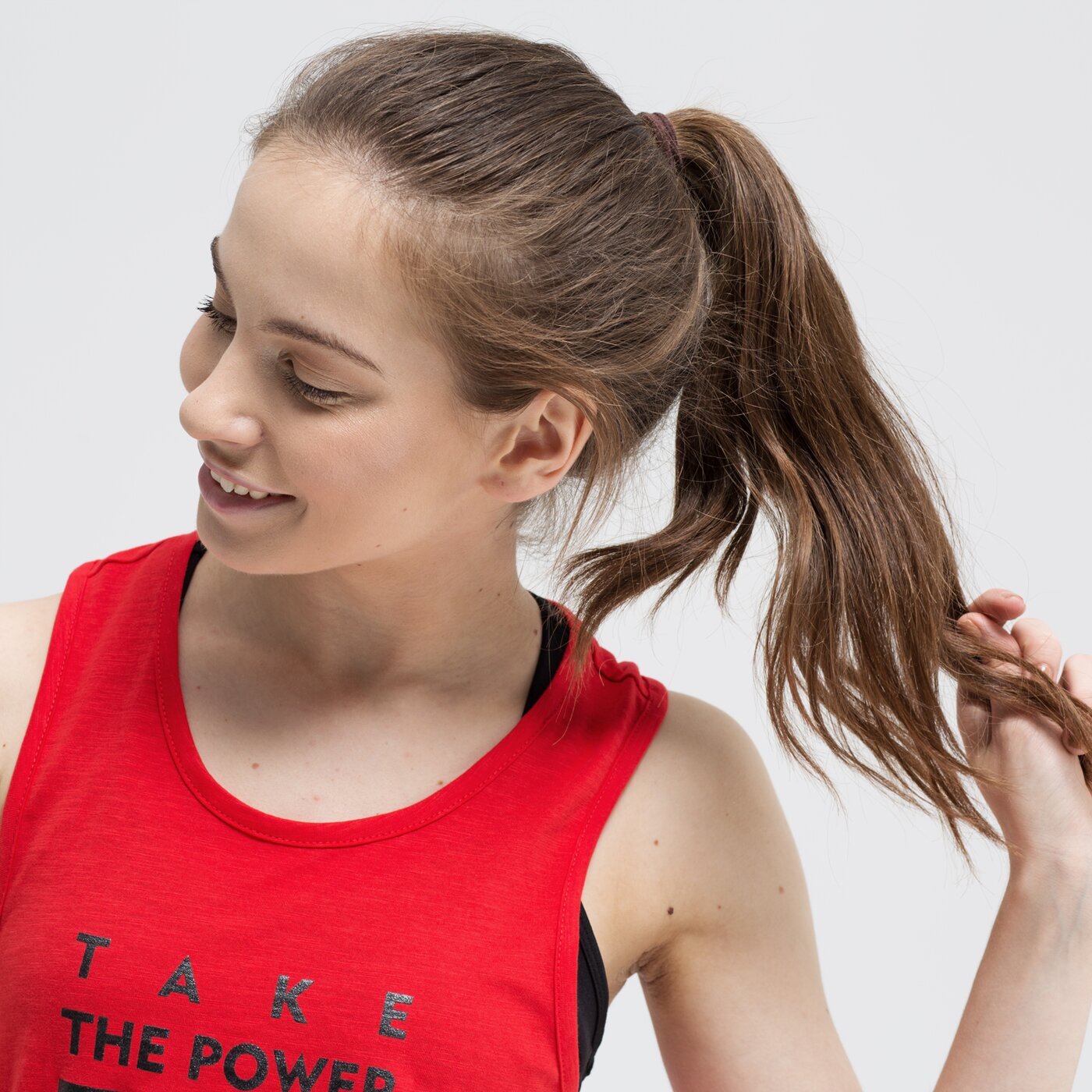 Top damski UMBRO TANK PIMANI ul39tsd01002 kolor czerwony