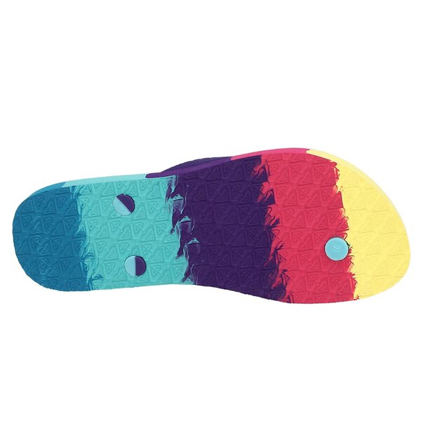Klapki damskie ROXY MULTI wrwsl403pgp kolor multicolor