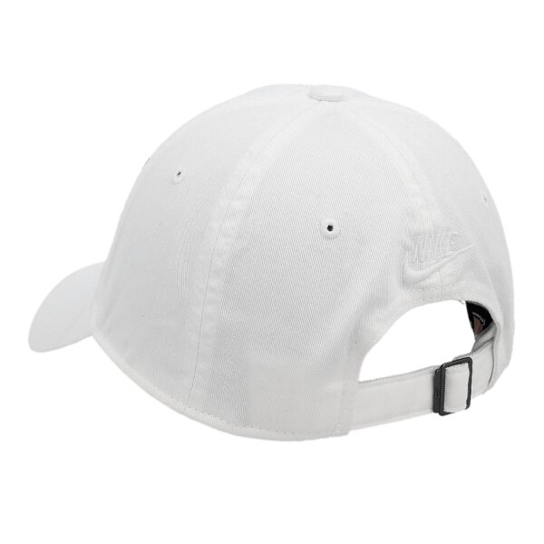 Czapka z daszkiem damska NIKE CZAPKA HERITAGE86-FUTURA 546107101 kolor biały
