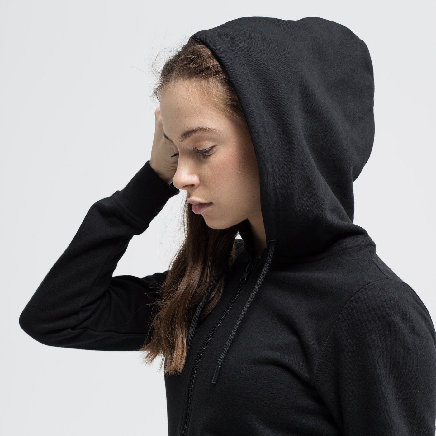 Bluza damska UMBRO BLUZA ROZPINANA Z KAPTUREM OTAMA ul39bld21001 kolor czarny