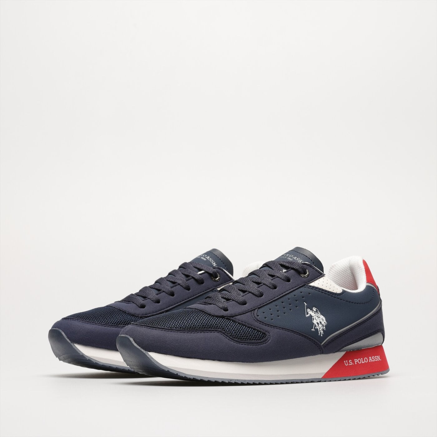 Buty sportowe męskie U.S. POLO ASSN NOBIL003C  nobil003cdbl002 kolor granatowy