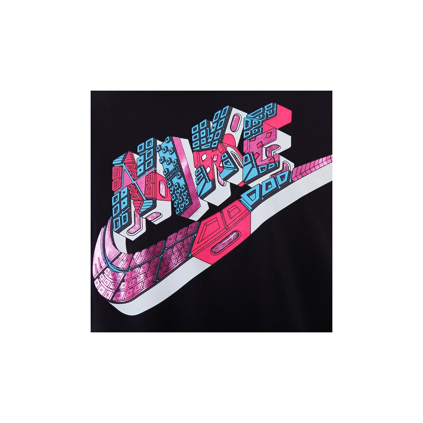 Koszulka męska NIKE T-SHIRT FUTURA SOLES 525052010 kolor czarny