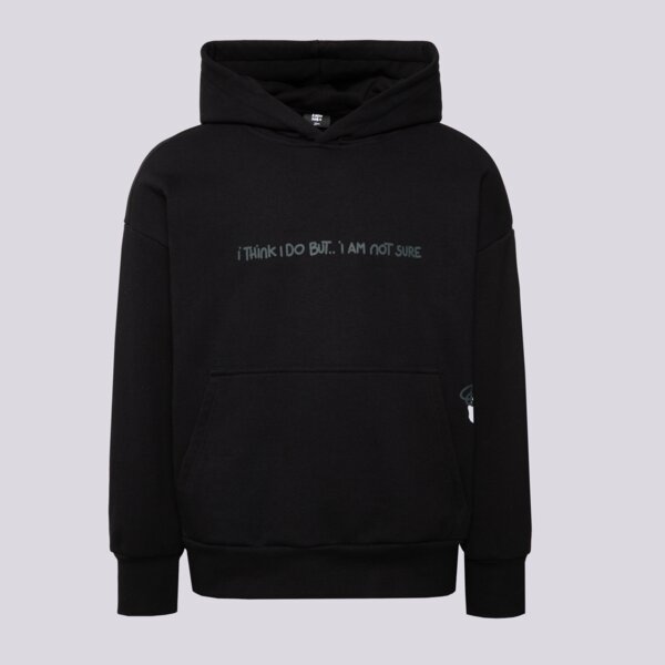 S.NOW JOB SIZEER HOODIE “I THINK I DO” BLACK si123blu50002 kolor czarny