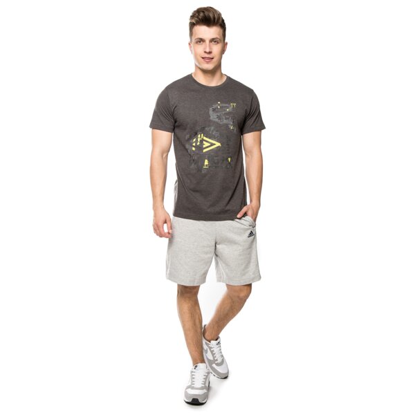Koszulka męska UMBRO T-SHIRT ATTU ul16tsmpr050 kolor szary