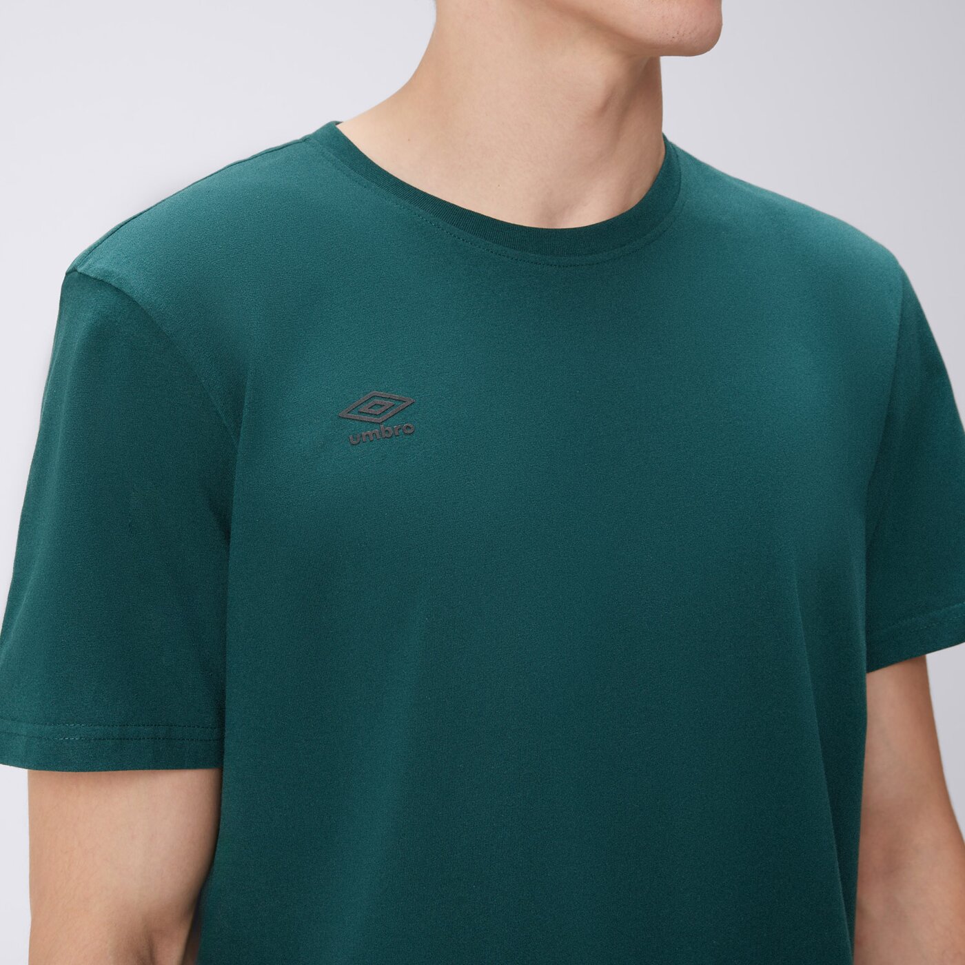 Koszulka męska UMBRO T-SHIRT UMBRO MARLON ul325tsm90010 kolor zielony