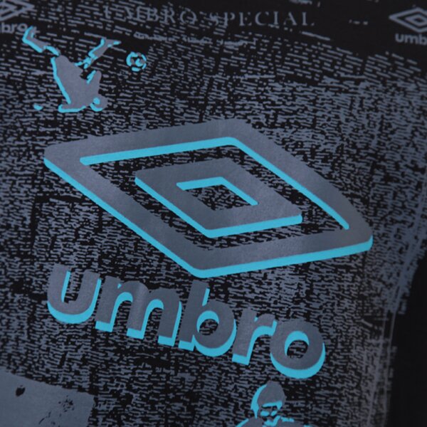 Koszulka męska UMBRO T-SHIRT HARRIS um14tsmpr006 kolor czarny