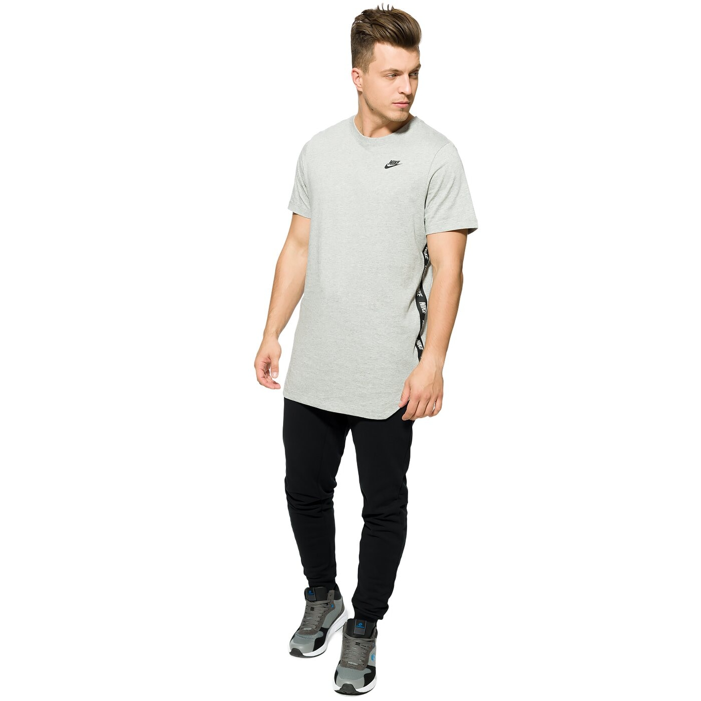 Spodnie dresowe męskie NIKE SPODNIE M NSW MODERN JGG 805154010 kolor czarny