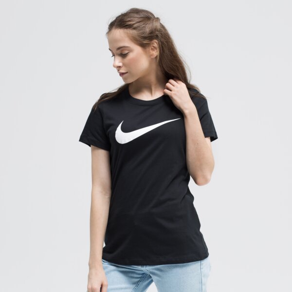 Koszulka damska NIKE T-SHIRT SS W NSW SWOOSH ar5360-010 kolor czarny