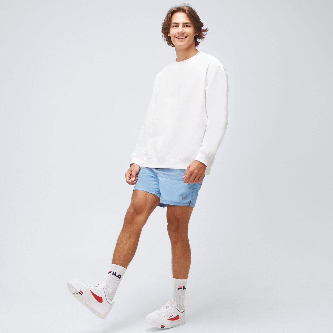 Kąpielówki męskie UP8 SZORTY RUBEN up123kom03002 kolor niebieski