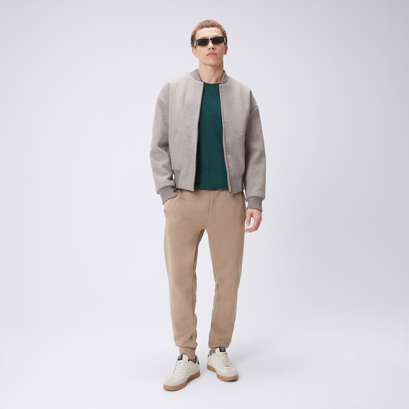 Koszulka męska UMBRO T-SHIRT UMBRO MARLON ul325tsm90010 kolor zielony