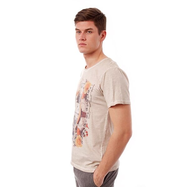 Koszulka męska O'NEILL T-SHIRT O'RIGINALS MEX S/SLV TEE 4023001081 kolor szary