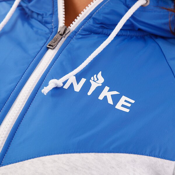 Bluza damska NIKE BLUZA RU OVERLAY WR 546370051 kolor biały