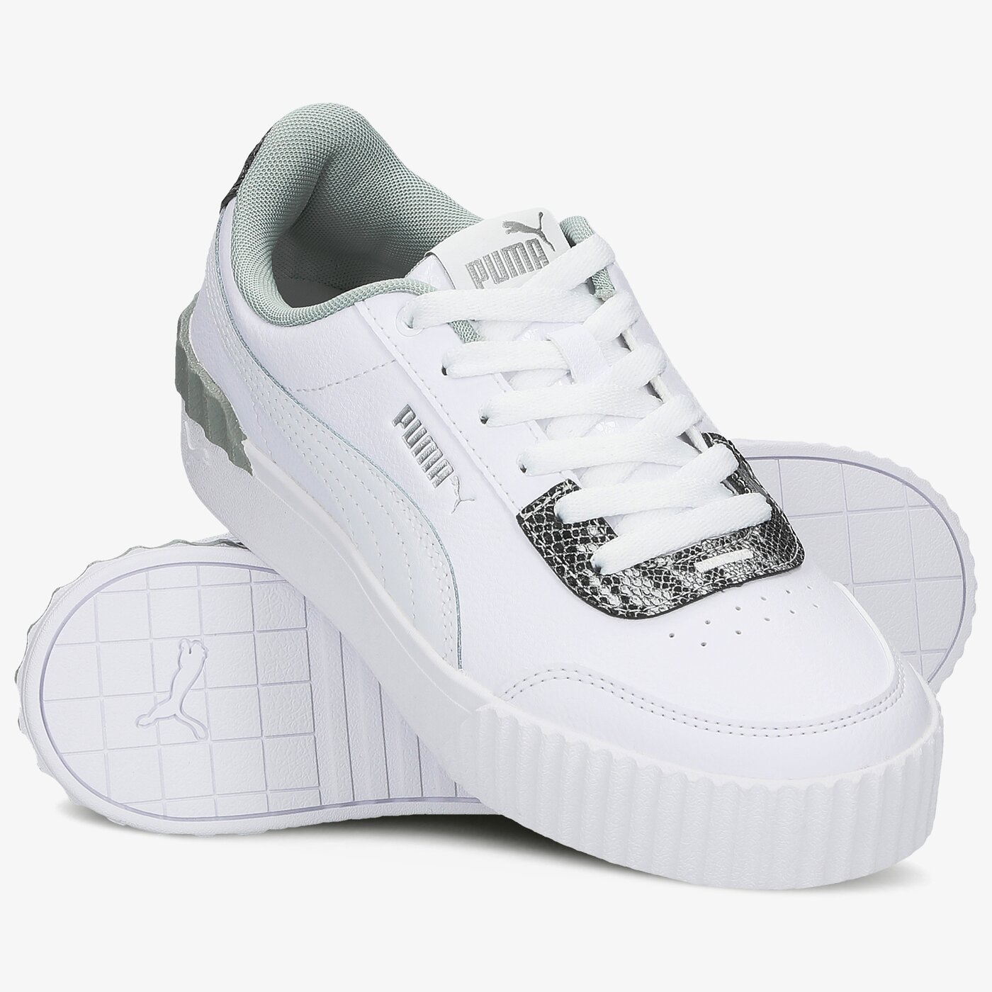Buty sportowe damskie PUMA CARINA LIFT SNAKE 37323001 kolor biały