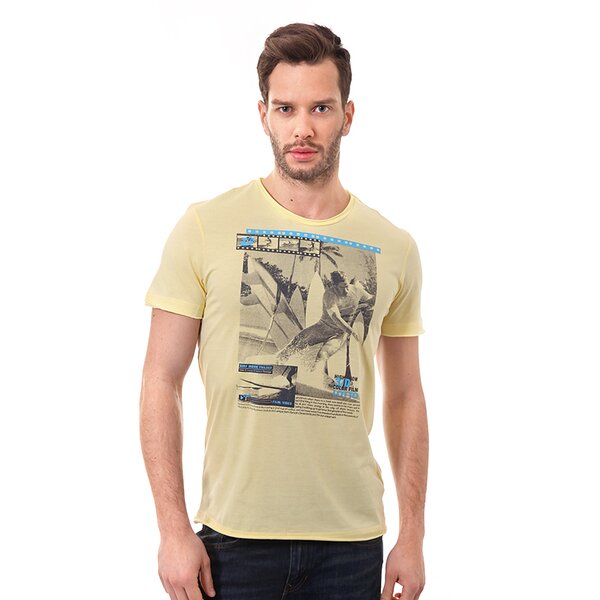 Koszulka męska LOTTO T-SHIRT T-SHIRT DARKO q9552 kolor żółty
