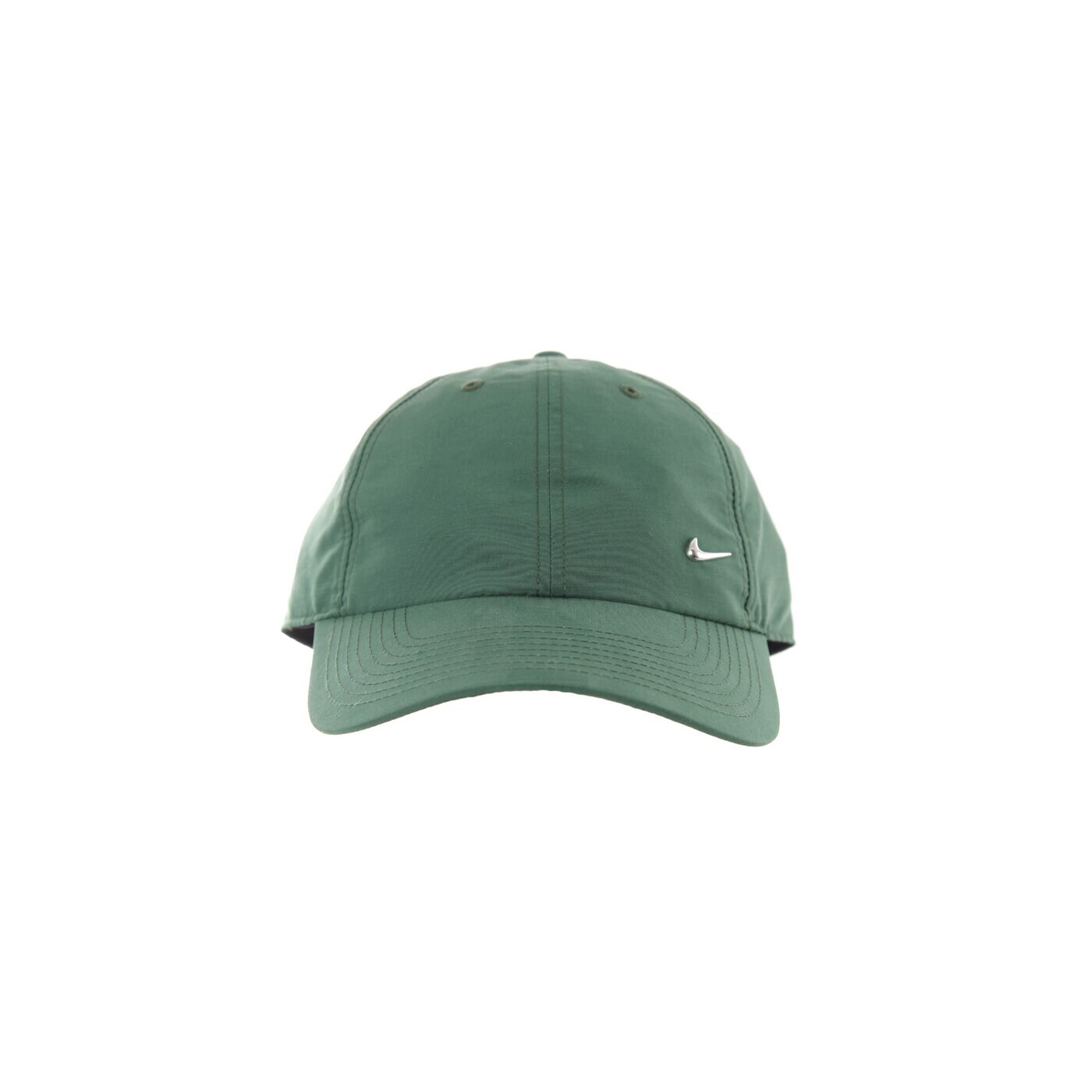 Czapka z daszkiem damska NIKE CZAPKA METAL SWOOSH CAP 340225341 kolor zielony