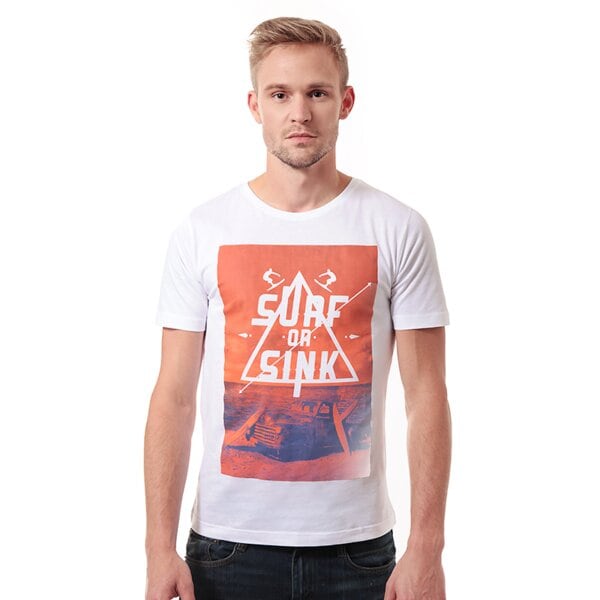 Koszulka męska CONFRONT T-SHIRT KOSANNO cf14tsmpr018 kolor multicolor