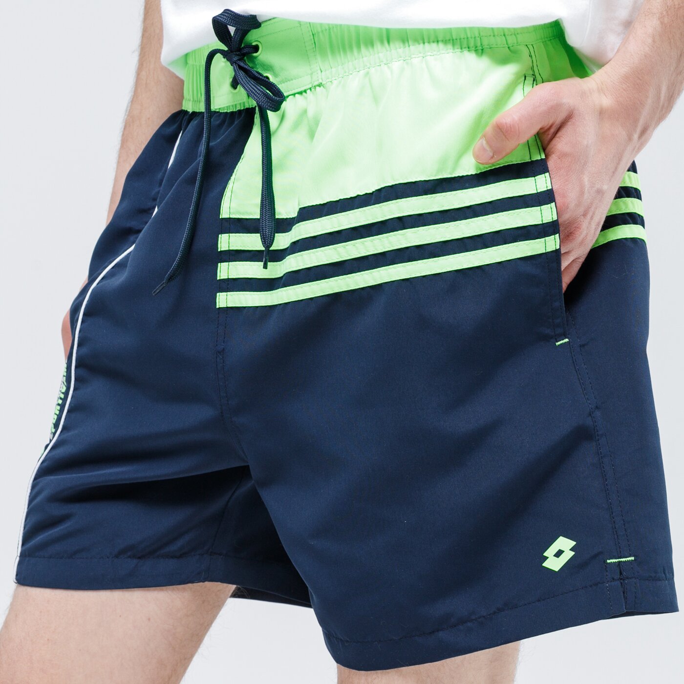 Kąpielówki męskie LOTTO SZORTY BABOO lo120kom14001 kolor granatowy