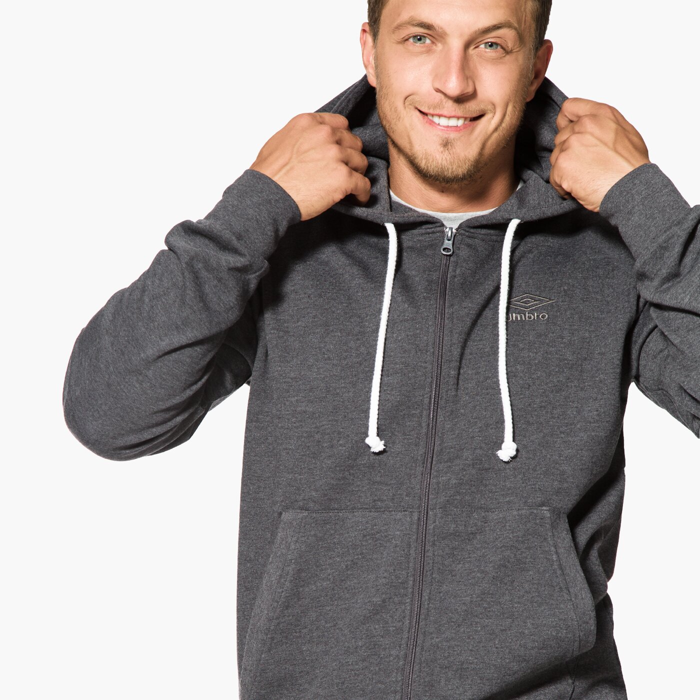 Bluza męska UMBRO BLUZA SIGMAR ul37blm10002 kolor szary