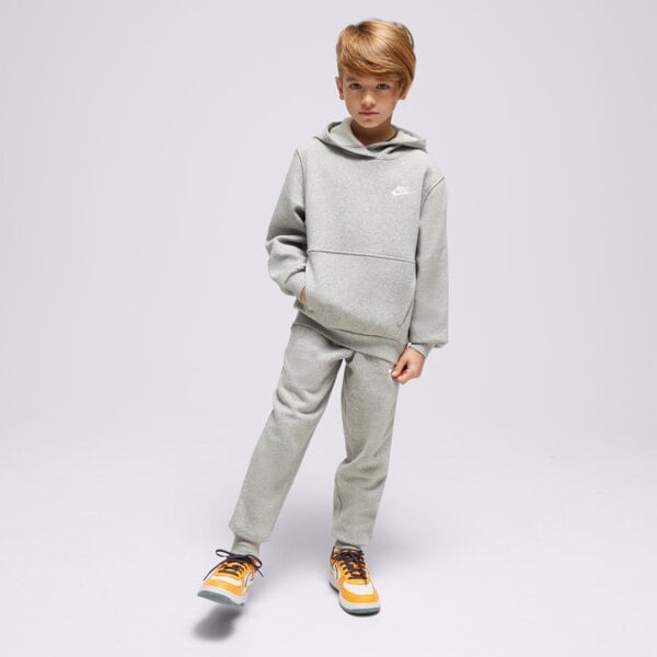 Bluza dziecięca NIKE BLUZA Z KAPTUREM K NSW CLUB BOY fd3000-063 kolor szary