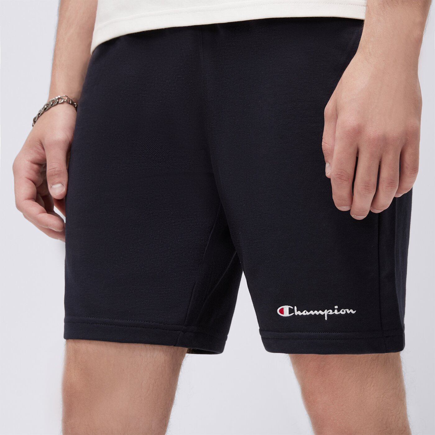 Spodenki męskie CHAMPION SZORTY BERMUDA 219906bs501 kolor granatowy