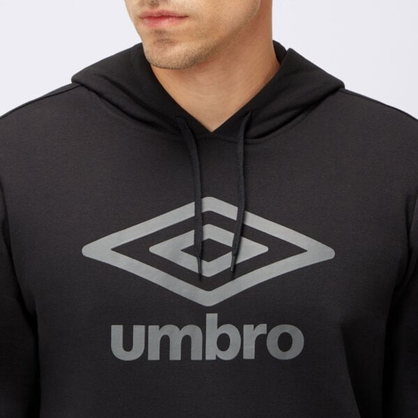 Bluza męska UMBRO BLUZA Z KAPTUREM SWEAT TOPS 66412u-78f kolor czarny