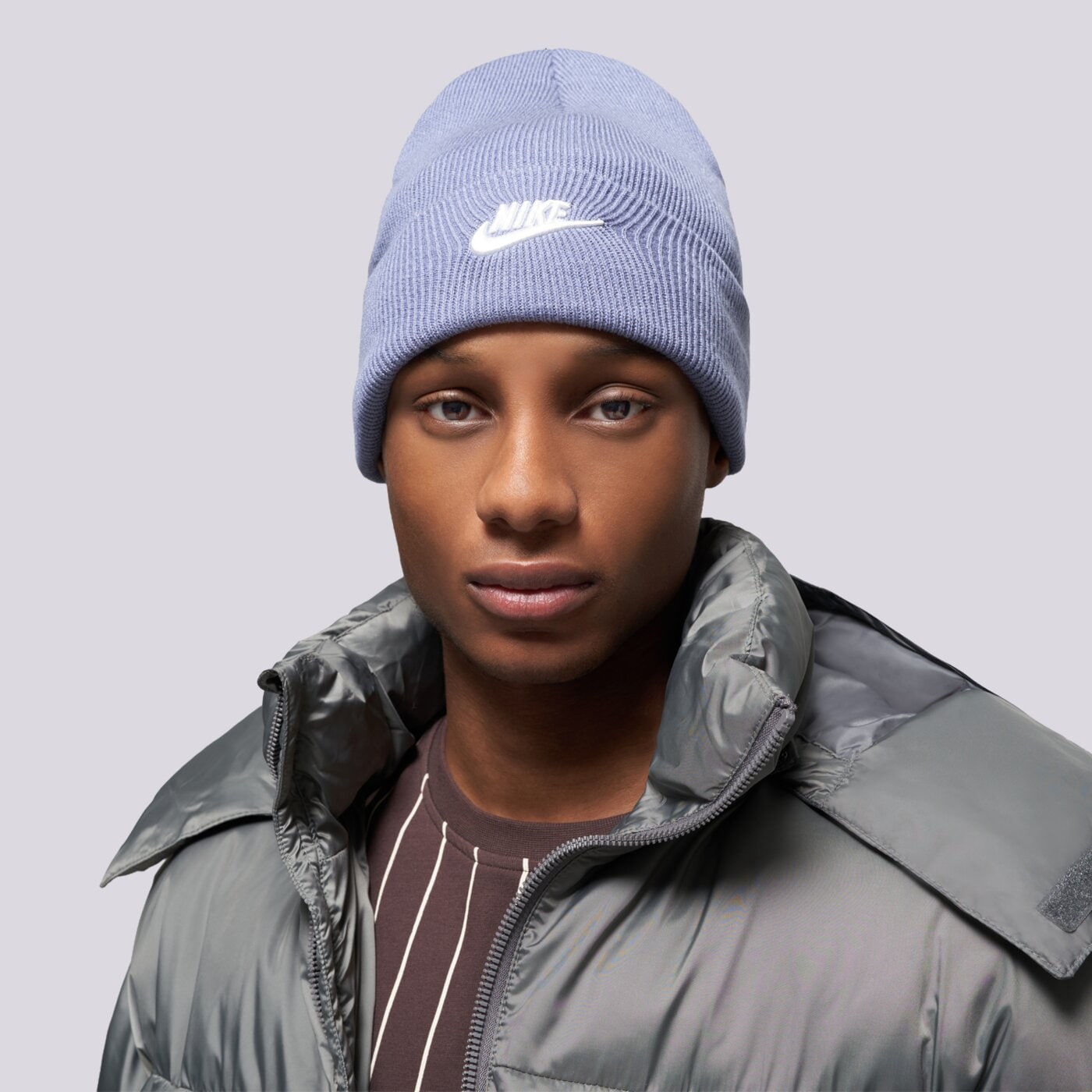 Czapka zimowa damska NIKE CZAPKA U NK PEAK BEANIE TC FUT F24 L hf0186-499 kolor granatowy