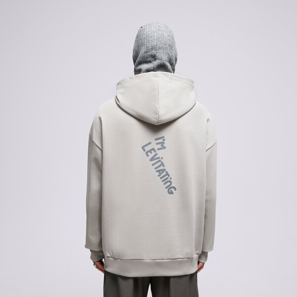 S.NOW JOB SIZEER HOODIE "I'M LEVITATING" GRAY si323blu55001 kolor szary