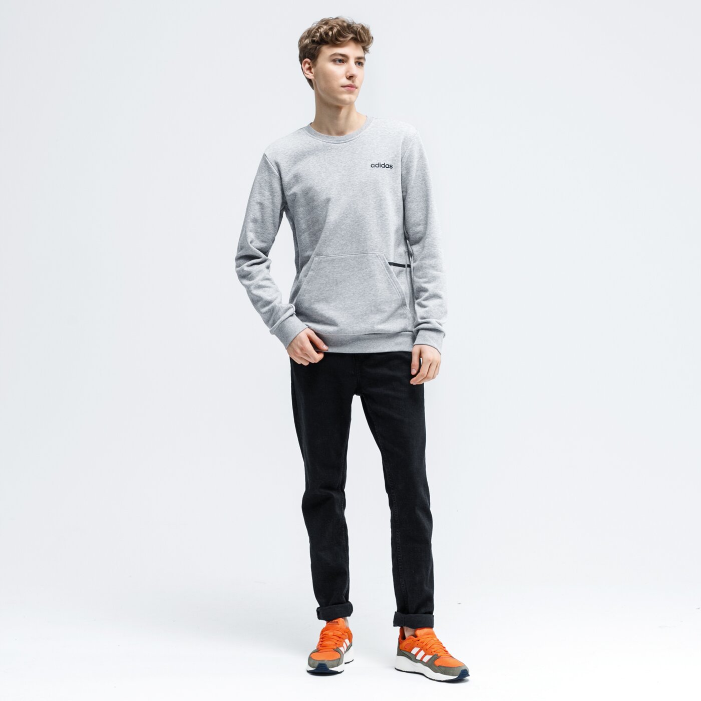 Bluza męska ADIDAS BLUZA M FAC CONF CREW fl0236 kolor szary