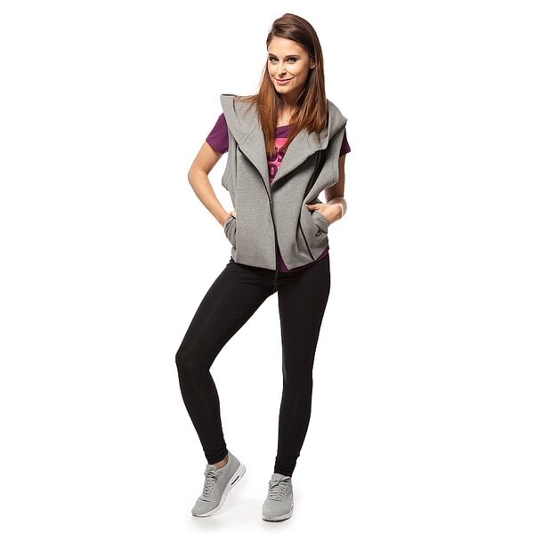 Bezrękawnik damski NIKE BEZRĘKAWNIK TECH FLEECE 689067091 kolor szary