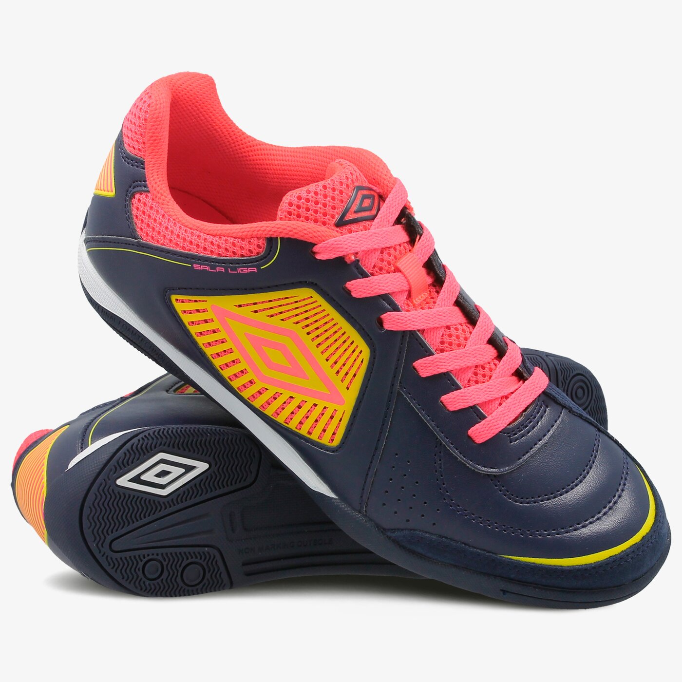 Buty piłkarskie męskie UMBRO SALA LIGA 81376ufrr kolor granatowy