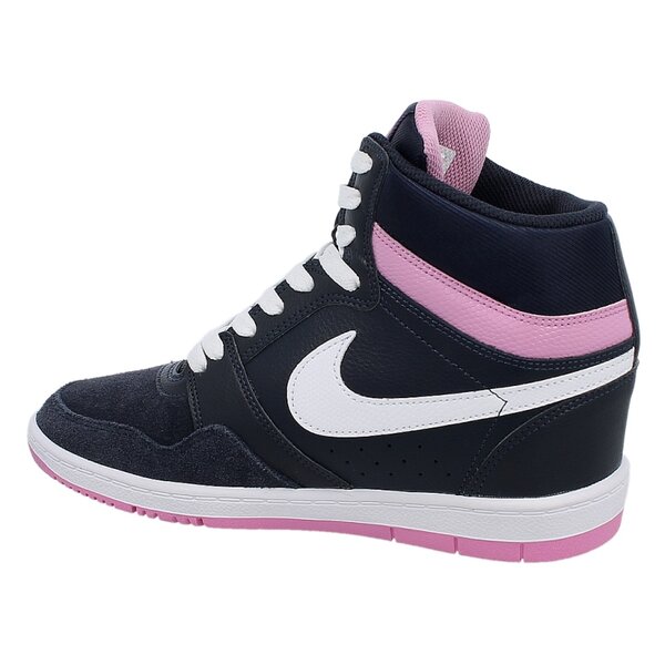 Buty sportowe damskie NIKE WMNS FORCE SKY HIGH  629746400 kolor granatowy