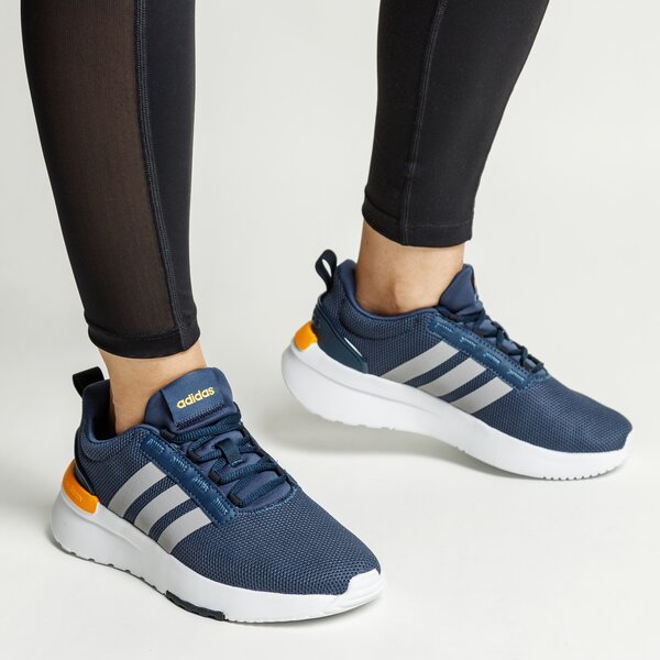 Buty dziecięce ADIDAS RACER TR21 K h04215 kolor granatowy